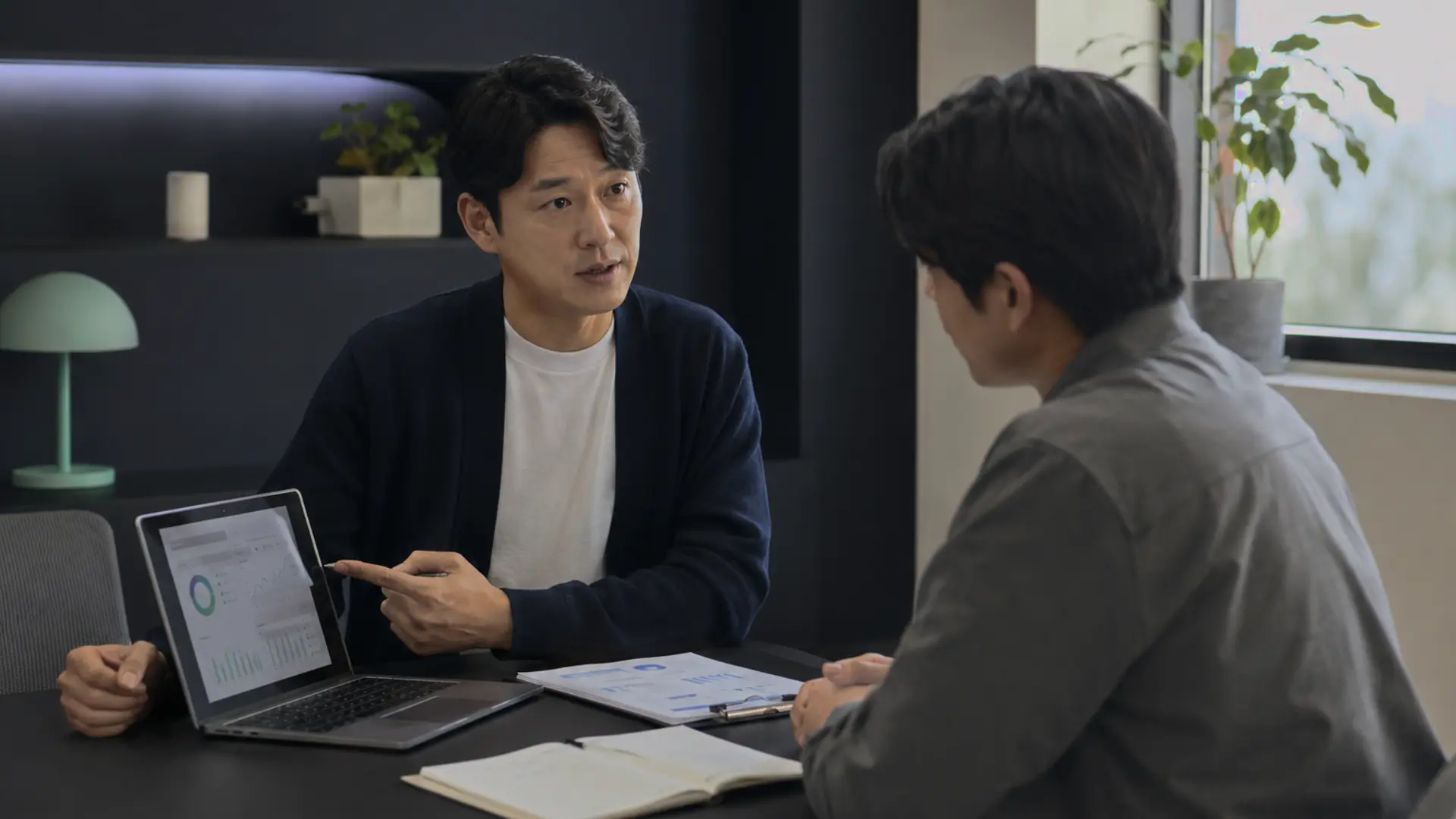 에바다테크 상담 공간